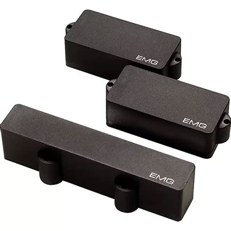 Emg Emg Pj Active Bass Pickup Set Black Musician S Friend