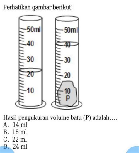 Perhatikan Gambar Berikut Hasil Pengukuran Volume Batu Adalah Riset