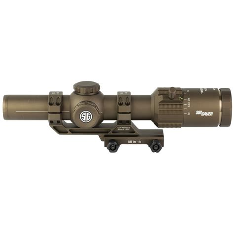 Sig Tango Msr Lpvo X Mm Rifle Scope Mm Tube Sfp Msr Bdc