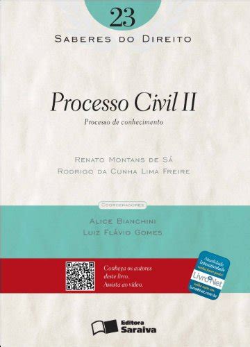 Processo Civil II Volume 23 Coleção Saberes do Direito by RODRIGO DA