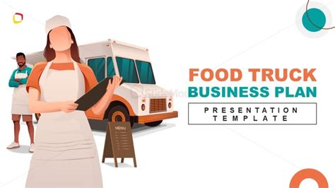 Food Truck Business Plan PPT Template Title Slide SlideModel