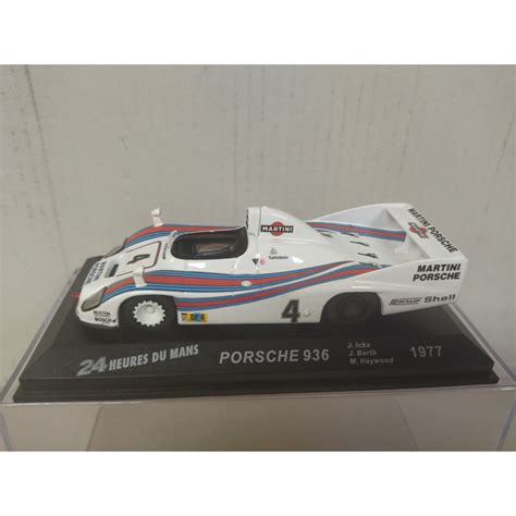 PORSCHE 936 1977 WIN 24 H LE MANS ICKX BARTH HAYWOOD 1 43 ALTAYA IXO