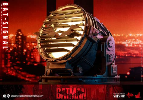 Pre Order Diciembre Hot Toys The Batman Bat Signal Cm Mmsanime Figuras De