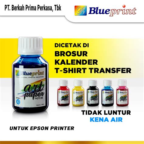 Jual Tinta Art Paper Epson BLUEPRINT Refill For Printer Epson 100 ML