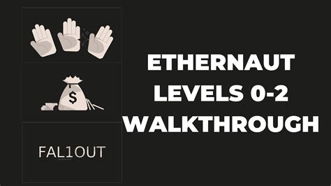 Ethernaut Level Walk Through Hello Ethernaut Fallback Fal Out