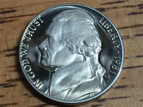 S Jefferson Nickel Proof For Sale Buy Now Online Item