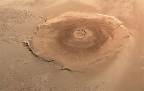 Water Frost Discovered On Mars Tallest Volcano Olympus Mons For The