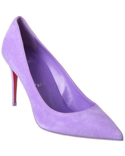 Purple Christian Louboutin Shoes For Women Lyst