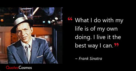 Frank Sinatra Quotes - QuotesCosmos