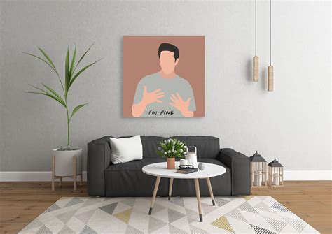 "I'm Fine" - Buy Canvas Wall Art Painting Online Dubai, UAE - e ...