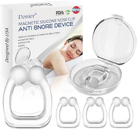 Pince Nez Anti Ronflement Snore Stopper Arr Te Les Ronflements Du