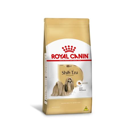 Racao Shitzu Adulto - Ração Caes Royal Canin Shitzu Adulto 01Kg - Avipec Produtos