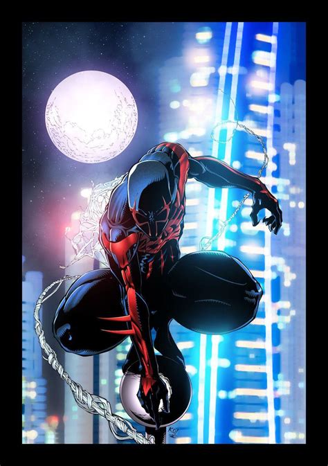 Spider-Man 2099 White Suit Wallpapers - Wallpaper Cave