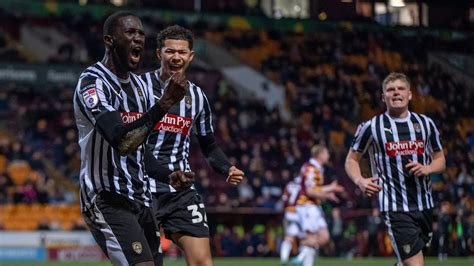 Highlights Bradford City Notts County Youtube