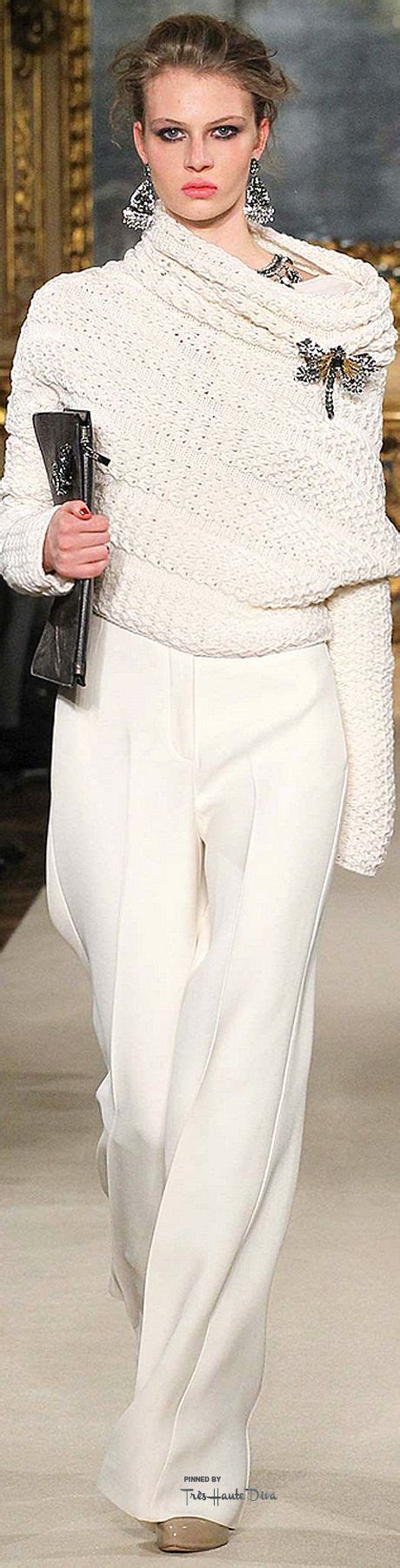 Mfw Les Copains Fall Rtw Thd Knit Fashion Fashion White Fashion