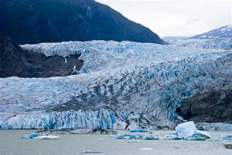 Glacier in Juneau Alaska stock photo. Image of iceburg - 3110950