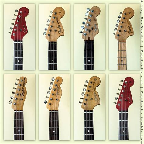 Fender Telecaster Headstock Logo History