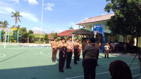 SMA Negeri 5 Bandar Lampung Mengadakan Perlombaan Peraturan Baris