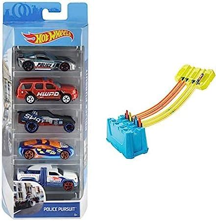 Hot Wheels 01806 5er Pack 1 64 Cast Fahrzeuge Geschenkset je 5 Spielzeugautos zufällige
