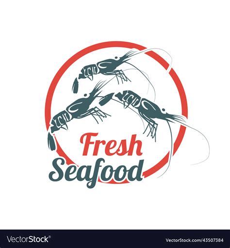 Best Quality Seafood Logo Design Royalty Free Vector Image