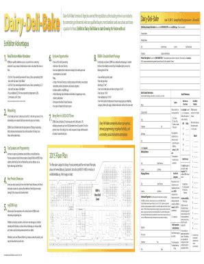 Fillable Online Iddba Dairy Deli Bake Iddbaorg Fax Email Print