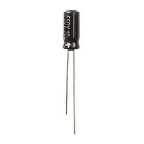 10uf 50v Aluminum Electrolytic Polar Capacitor Majju PK