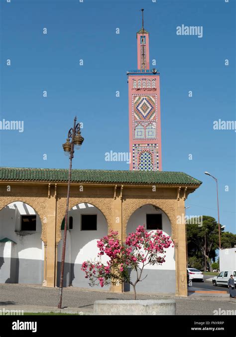 Morocco Tangier Grand Socco Mosque Stock Photo Alamy