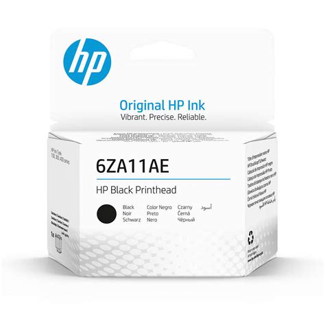 Original HP 6ZA11AE Druckkopf Schwarz