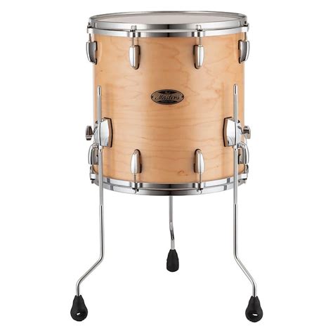 Pearl Masters Maple Pure Floor Tom 14x14 Natural Maple Reverb