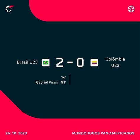 Brasil vence Colômbia e se garante na semi do futebol masculino no Pan