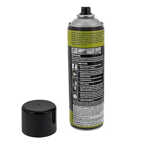 Snapklik U POL Raptor 1K Bed Liner Aerosol Black