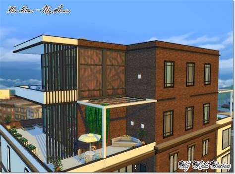 Cobertura Vista Do Chafariz Reformada The Sims 4 Casas The Sims 4 Sims 4 Casas The Sims