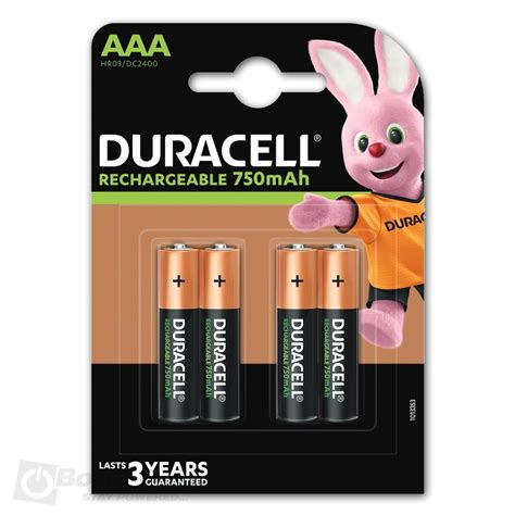 Duracell HR03 AAA Ni MH Punjiva Baterija 1 2V Borik Plus