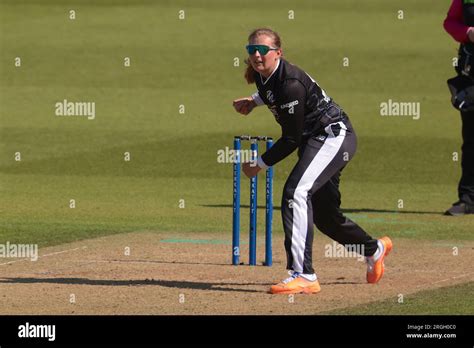 London Uk 9th Aug 2023 Sophie Ecclestone Bowling As Oval