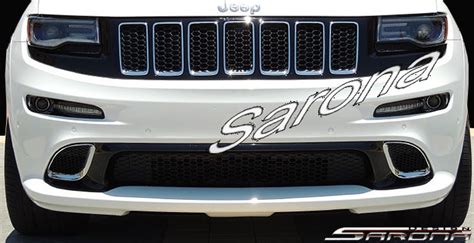 Custom Jeep Grand Cherokee SUV SAV Crossover Front Bumper 2014 2016