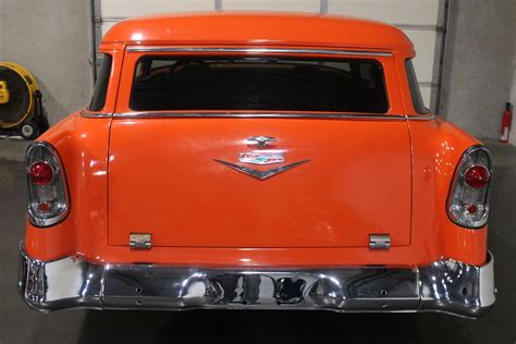 1956 Chevrolet 210 V8 Automatic Wagon Custom Orange Used Chevrolet