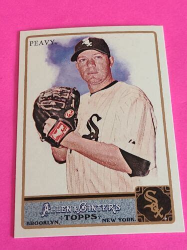 2011 Jake Peavy Topps Allen Ginter S 199 EBay