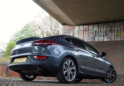 hyundai i30 fastback review grey rear side - Driving Torque