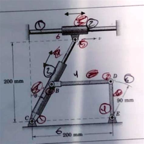 Solved Calculate The Mobility Of The Mechanisms Shown Show Your