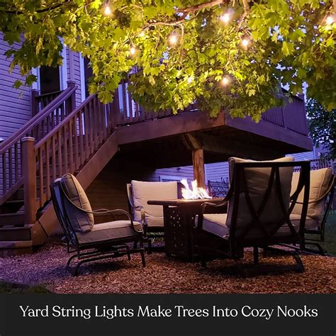 Brightech Ambience Pro Waterproof Outdoor String Lights Hanging