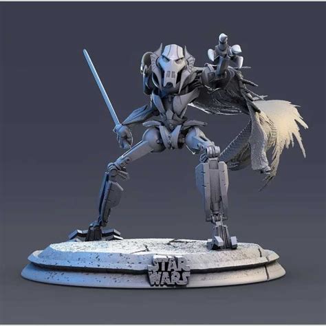 General Grievous Star Wars Stl D Print Files