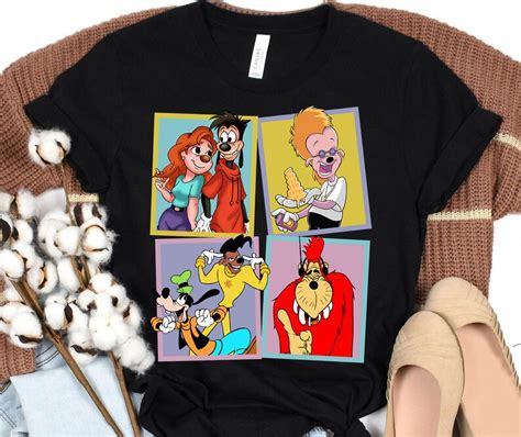 Vintage Disney A Goofy Movie Characters Retro S Shirt Etsy