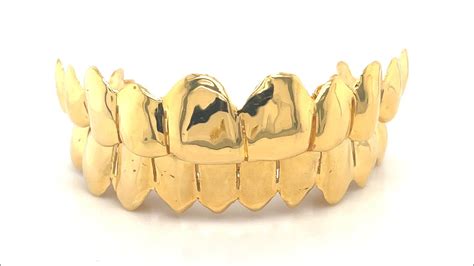 10 Top 10 Bottom Gold Perm Cut Grillz Seattle Gold Grills Youtube