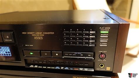 Sony Cdp X Es Cd Player Photo Canuck Audio Mart