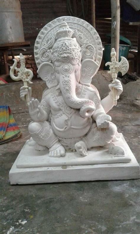 White Marble Ganesh Moorti Ganesha Outdoor At Rs 30000 In Jaipur ID