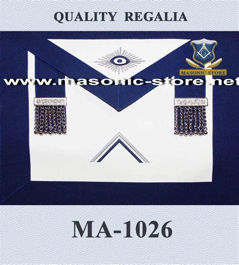 Amazon Masonic Worshipful Master Apron With Tassels Royal Blue