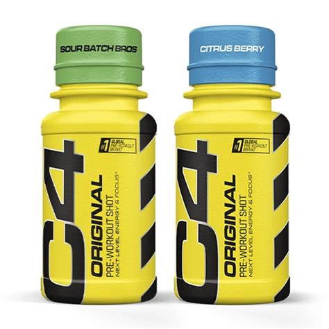 Cellucor C4 Original Pre Workout Shots 60ml Energy And Pre Workouts