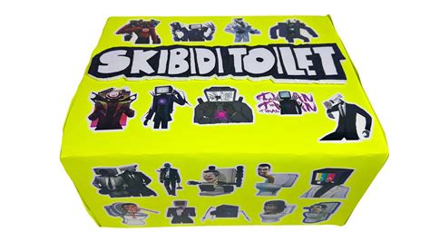 Green Skibidi Toilet Mystery Box Youtube