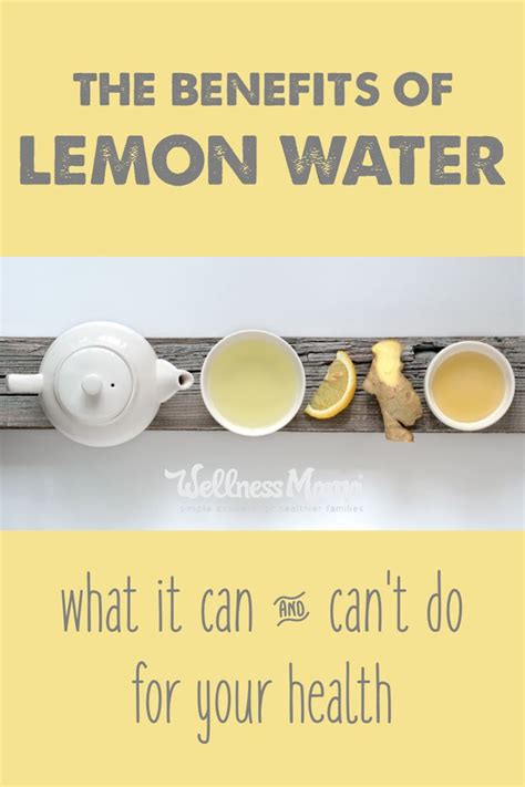 Lemon Water In The Morning Benefits And Myths Recipe Lemon Water