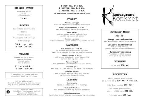 Restaurant Konkret Hotellet Hj Rring